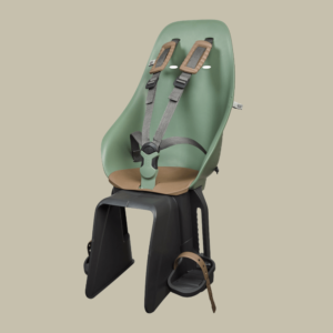 Urban Iki Rear Bike Seat - Green & Brown