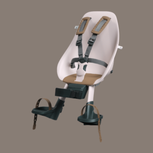 Urban Iki Front Bike Seat - Pink & Brown