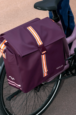 Robin 2.0 Single pannier bag - Maroon