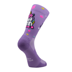 Stay Magic Purple - Running Socks