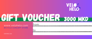 Voucher - 3000 mkd